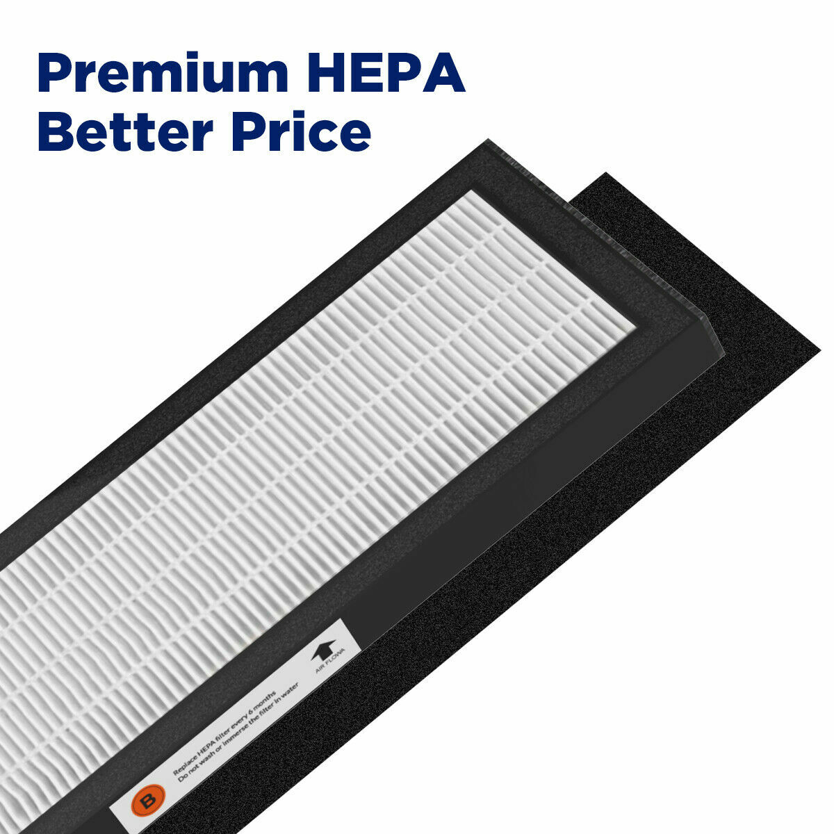 HEPA Replacement FLT4825 Air Filter B for GermGuardian AC4825E AC4850PT AC4900CA