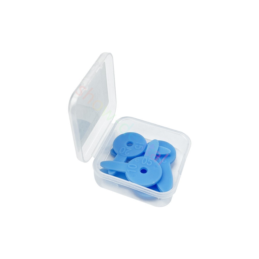 Dental Interproximal Fleximeter Strips Teeth Gap Bite Occlusion Messure Ruler