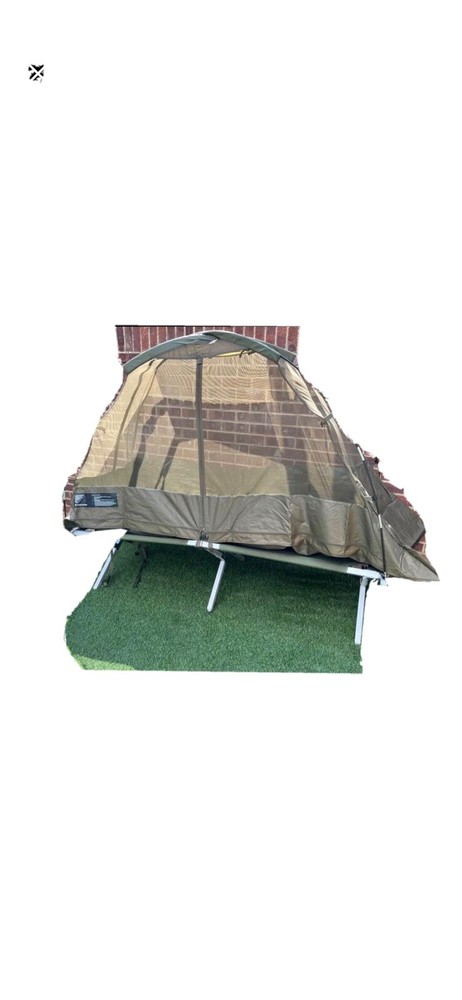 British army cot mounted mosquito net
