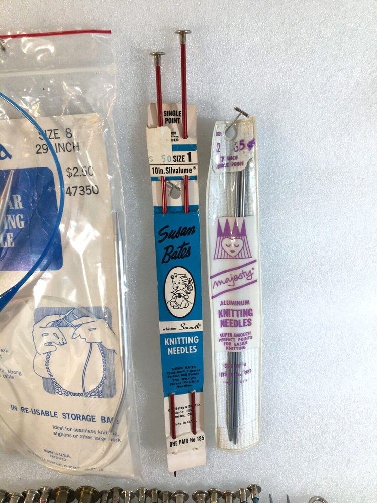 Crochet Knitting Notions Tools Different Sizes & Colors Needles & Hooks