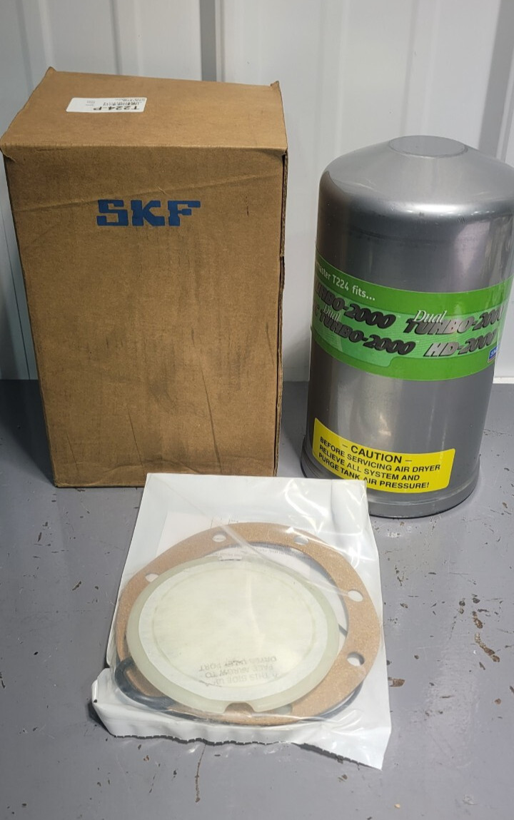 SKF Brakemaster T-224 T224-P Brake Air Dryer Desiccant Cartridge Dual Turbo 2000