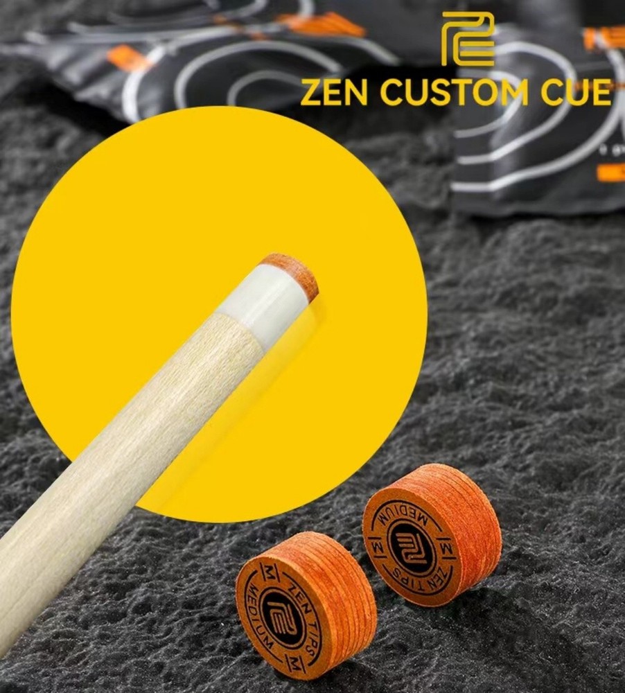 ZEN Billiard Super PRO Cue Tip 14mm-Medium
