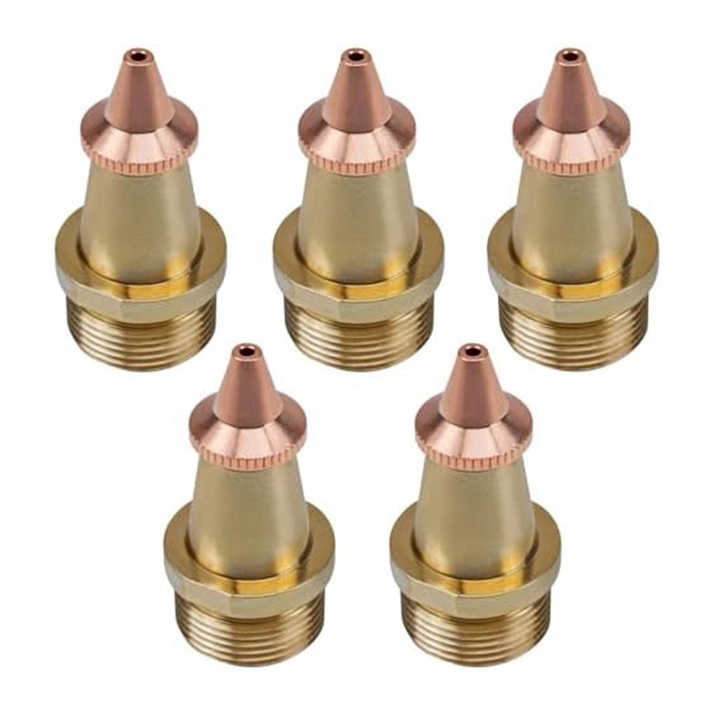5 Piece Copper Welding Nozzle Kit for M16 Thread Cutting Wire Feed Use