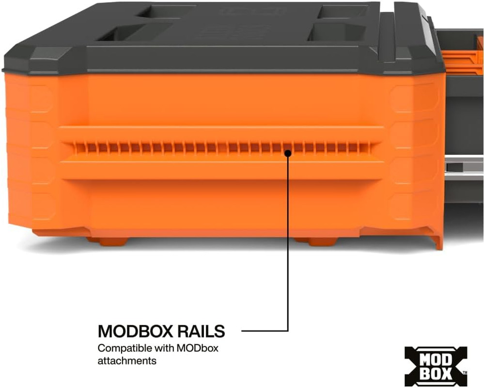 54844MB Modbox Compact Single Drawer Box Full Width, Tool Storage Drawer with Ba