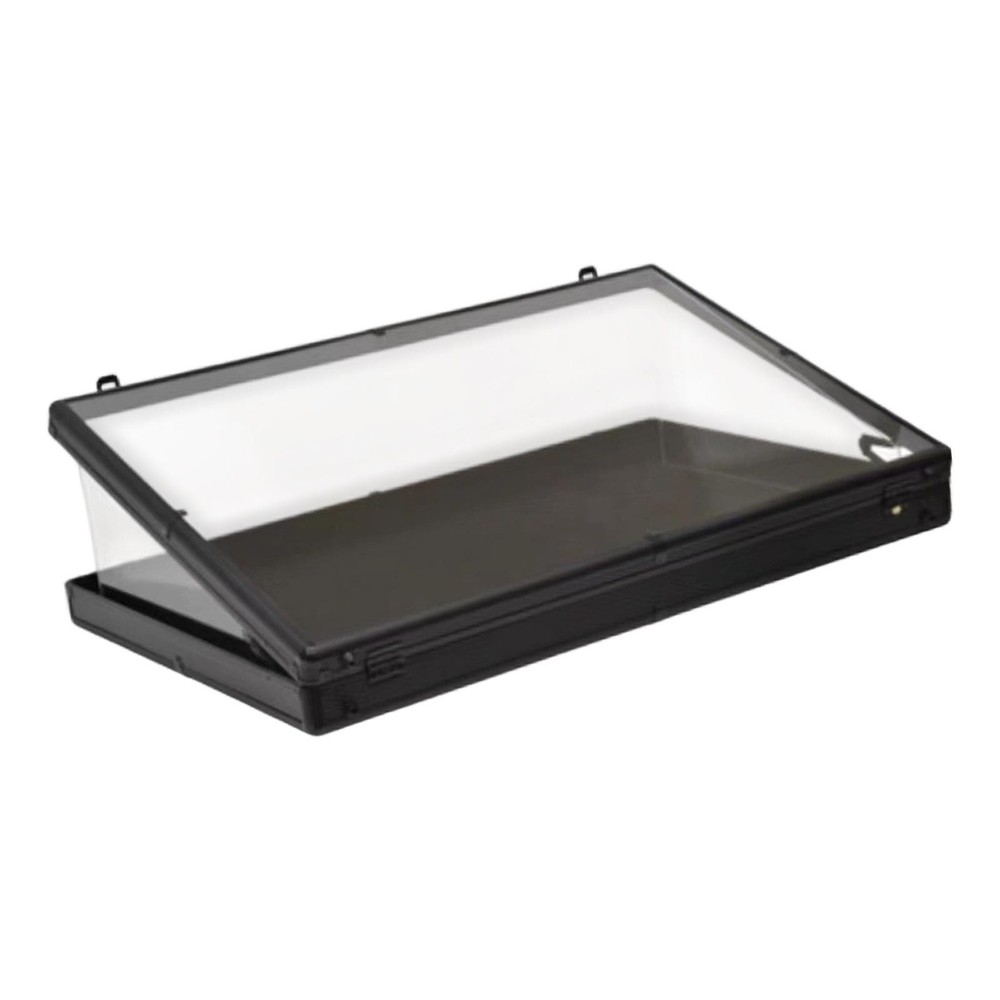 Card Display Case Collectibles Large Capacity Black Trading Card Display Card