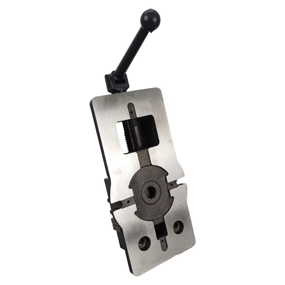 4" QM100 High Precision Angle Fixed Bench Vice Milling Machine Vise CNC Vise
