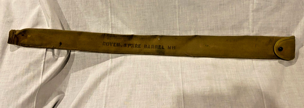 WWII Spare Barrel Cover M8 Canvas 36"
