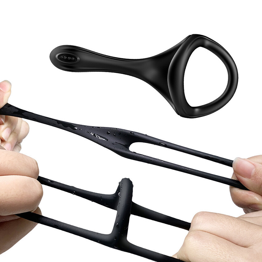 Silicone Ball-Scrotum-Stretcher-Ring-Penis-Stretcher Enhancer Delay-Ejaculation