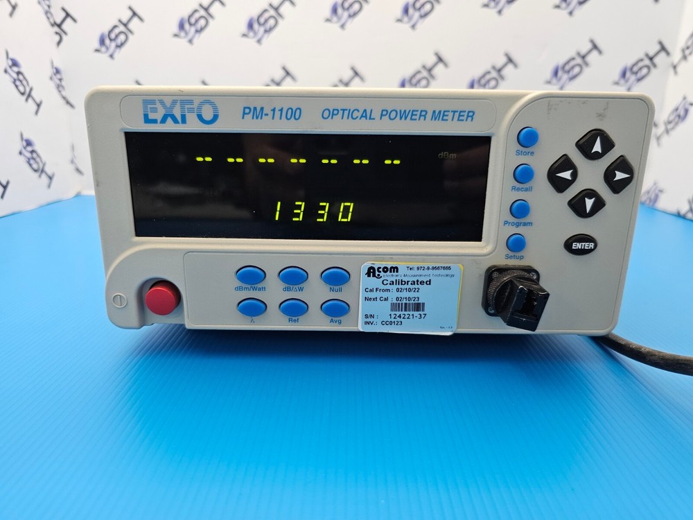 EXFO PM-1102X PM-1100 Optical Power Meter