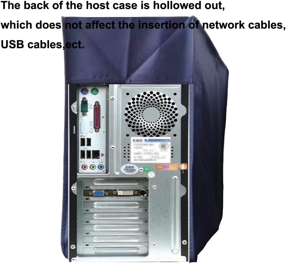 Top-Grade Dust Cover for CPU Tower - 21.65 Inch Durable Polyester Protection