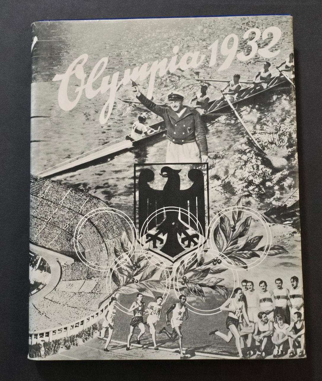 1932 Olympia Olympic Album Complete Cards Dust Jacket German Book Rare