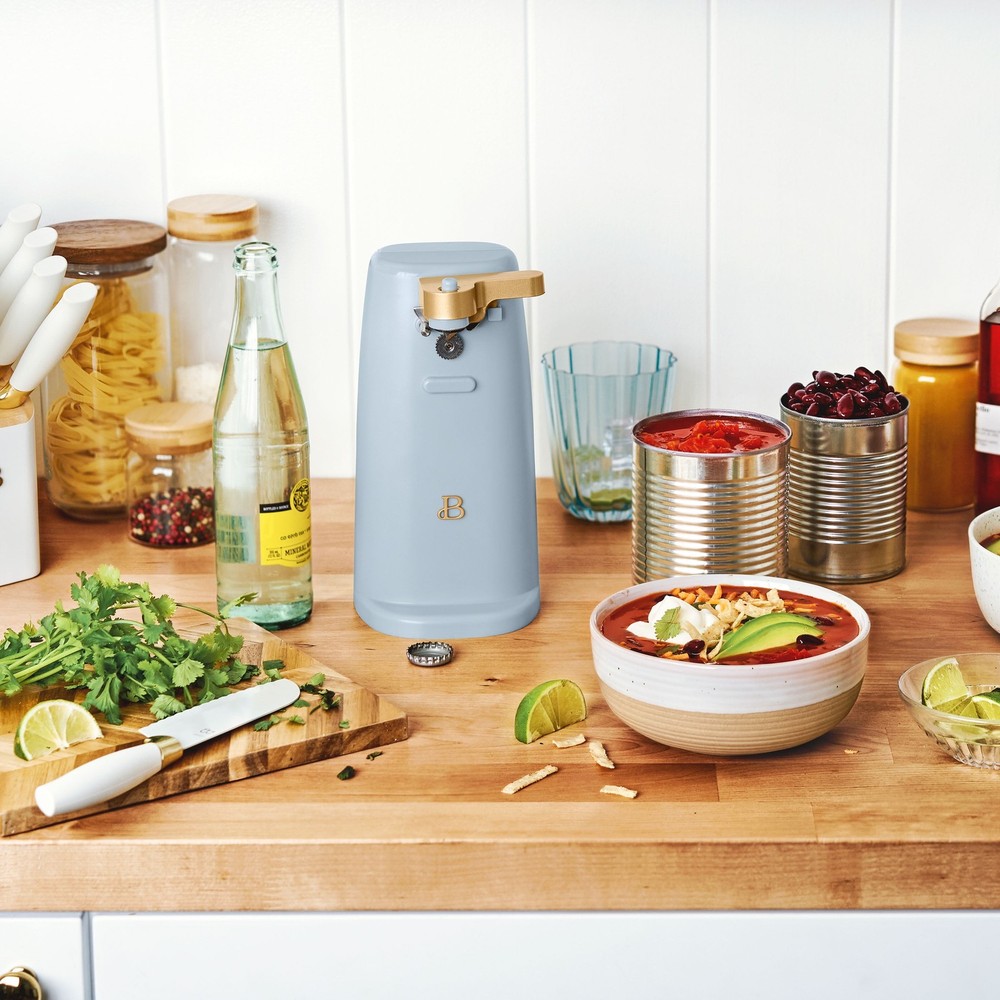 Easy-Prep Electric Can Opener, Cornflower Blue