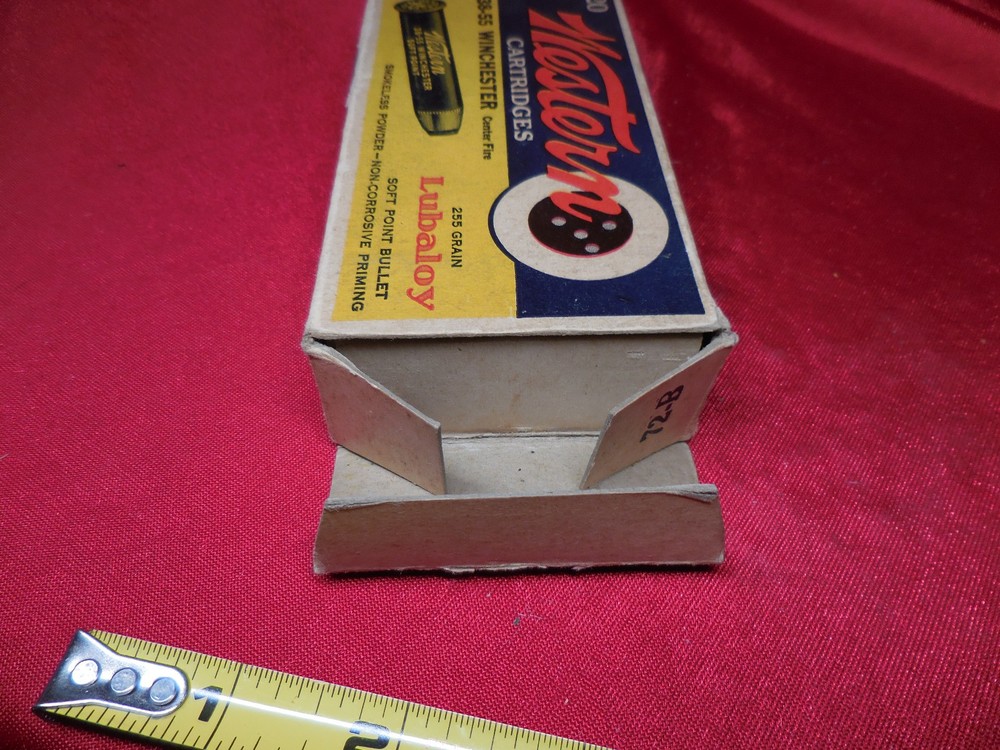 Vintage Western 38-55 Winchester Ammo Box (EMPTY) Nice