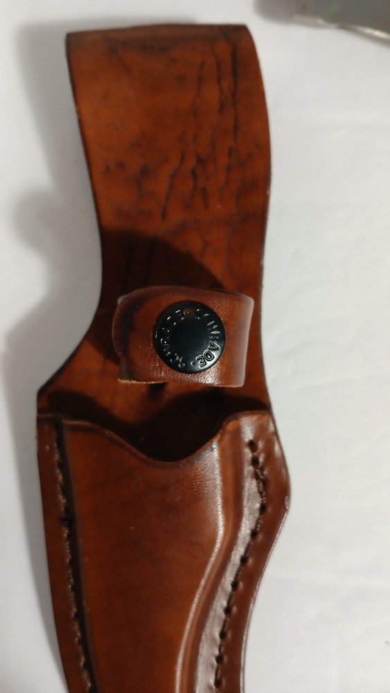Old Timer 152OT Sharpfinger Fixed Blade Knife w/Box EUC
