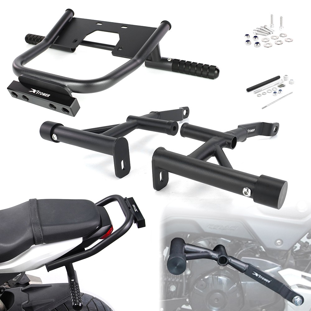 Sub Cage With Stunt Pegs And Scrape Bar Set  Fit For Honda Grom 125 2016-2020