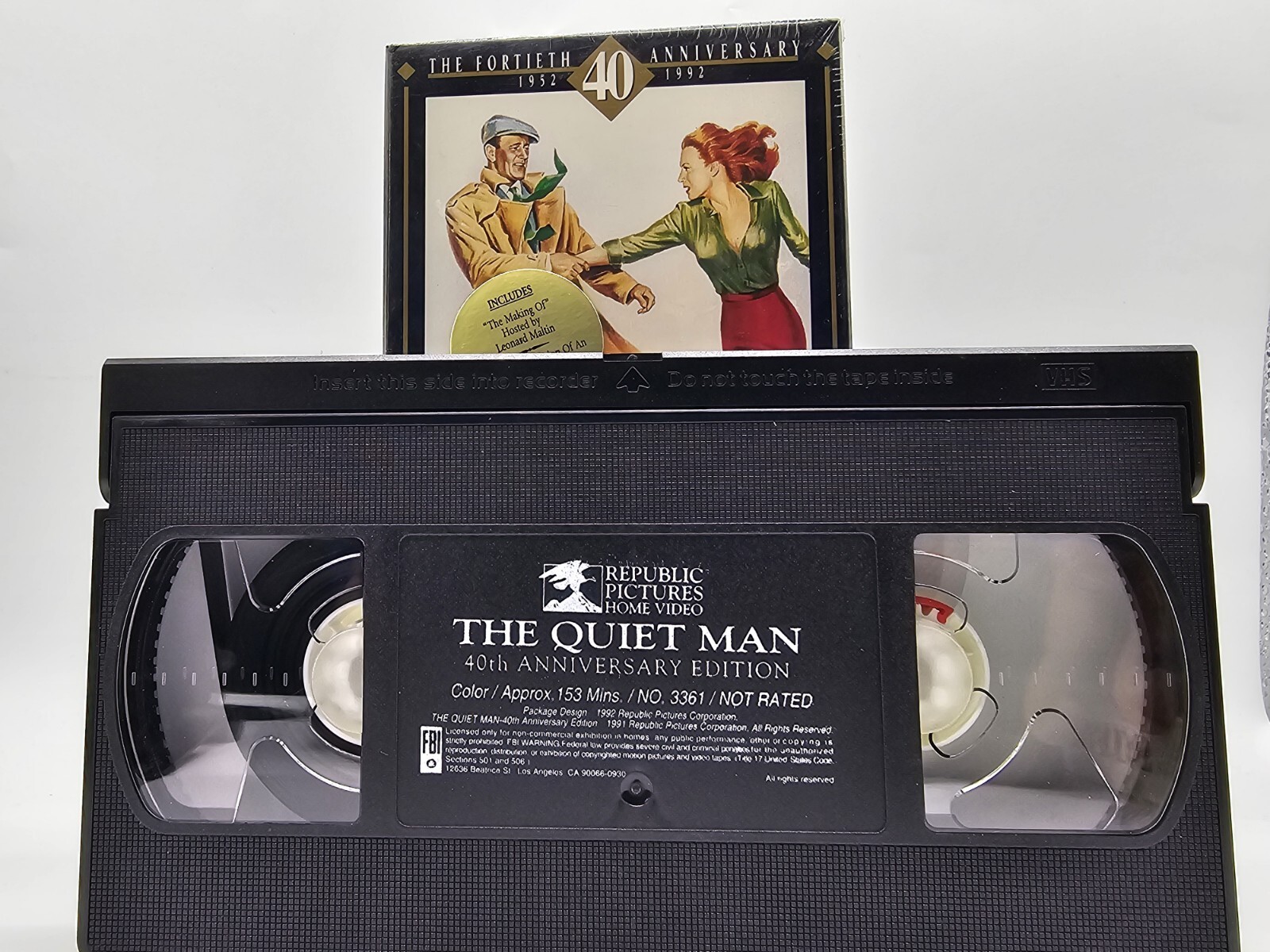 The Quiet Man (1952) VHS - 1997 Release, John Wayne & Maureen O'Hara