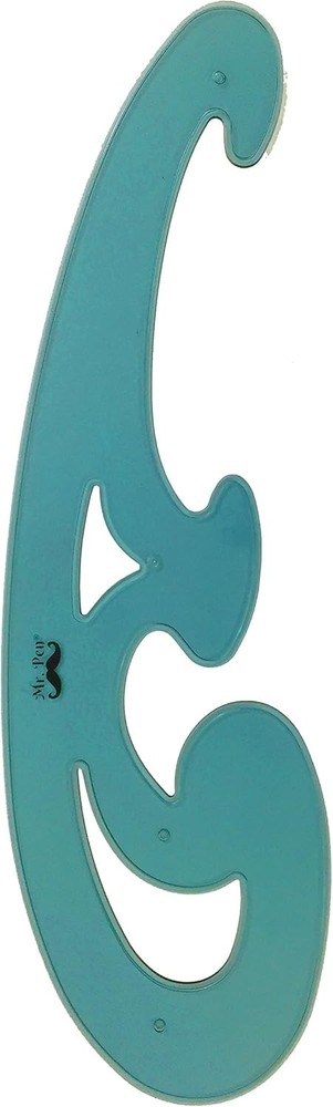 French Curve and Template Ruler Set, 6 Pieces