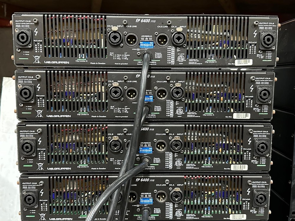 Lab Gruppen 6400f Power Amplifier #5060 (One) THS