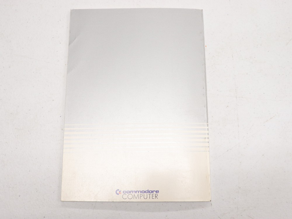 VIC-1541 Single Drive Floppy Disk User's Manual Commodore 64 1982