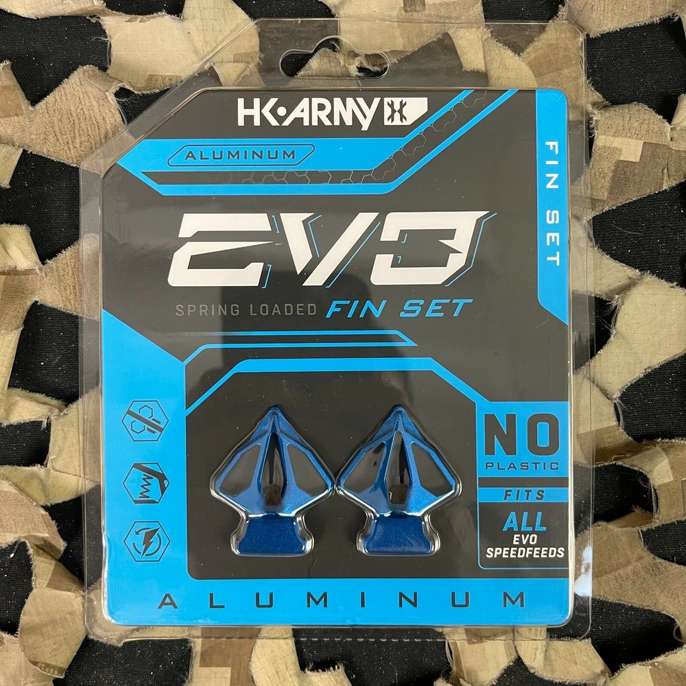 NEW HK Army EVO Replacement Fin Set - Blue (2 Pack)