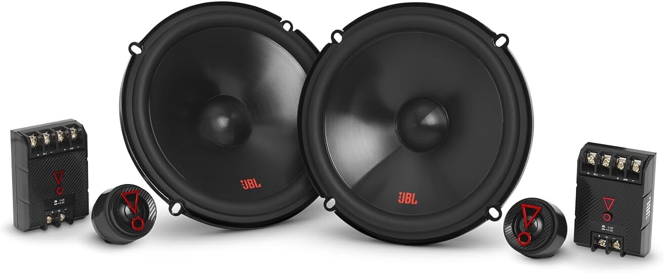 JBL Stage3 Series 6.5" Component/Coaxial Car Speakers for 2008-2022 Honda Accord