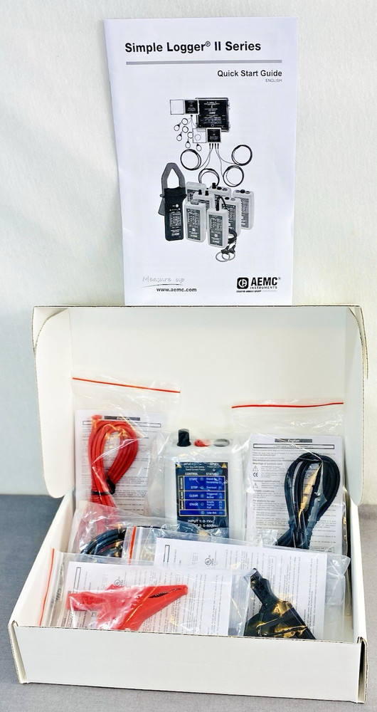 AEMC Instruments L562 - 2-Channel Voltage and Current Simple Logger II.