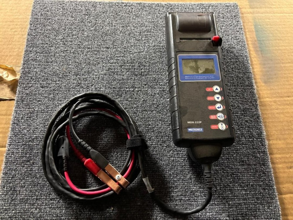 Midtronics 6/12V Battery, 12/24V Electrical System Analyzer MDX-222P