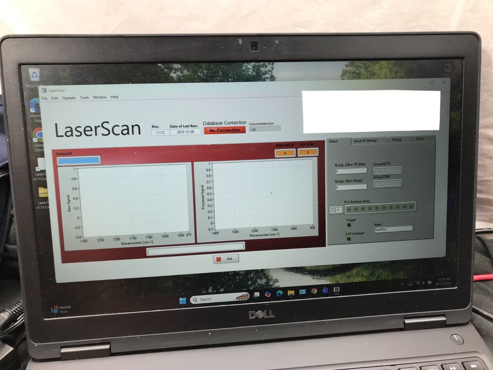 BLOCK ENGINEERING LASER SCAN scanner Analyzer chemical detection Spectroscopy