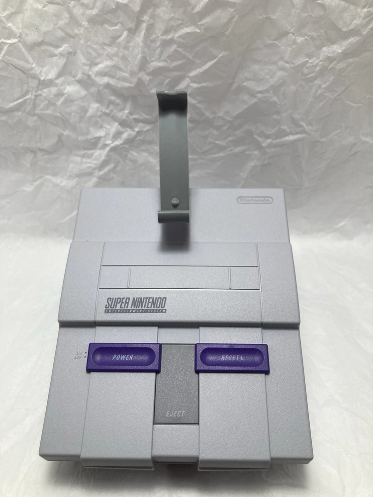 3D Printed: Display Stand for Nintendo Console ( SNES or NES ) + ( Mini )