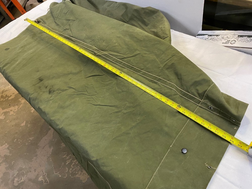 Post WW2 Shelter Half, Button style USED