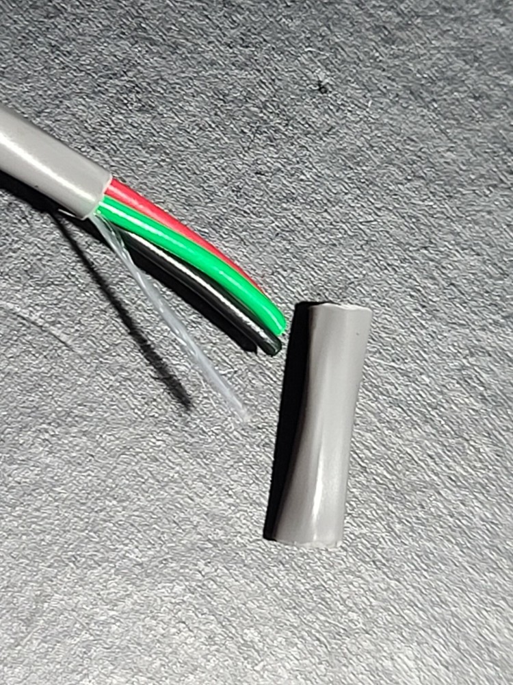 Advanced Digital 11604R 16/4C Stranded Riser Security/Alarm Cable Gray /50ft