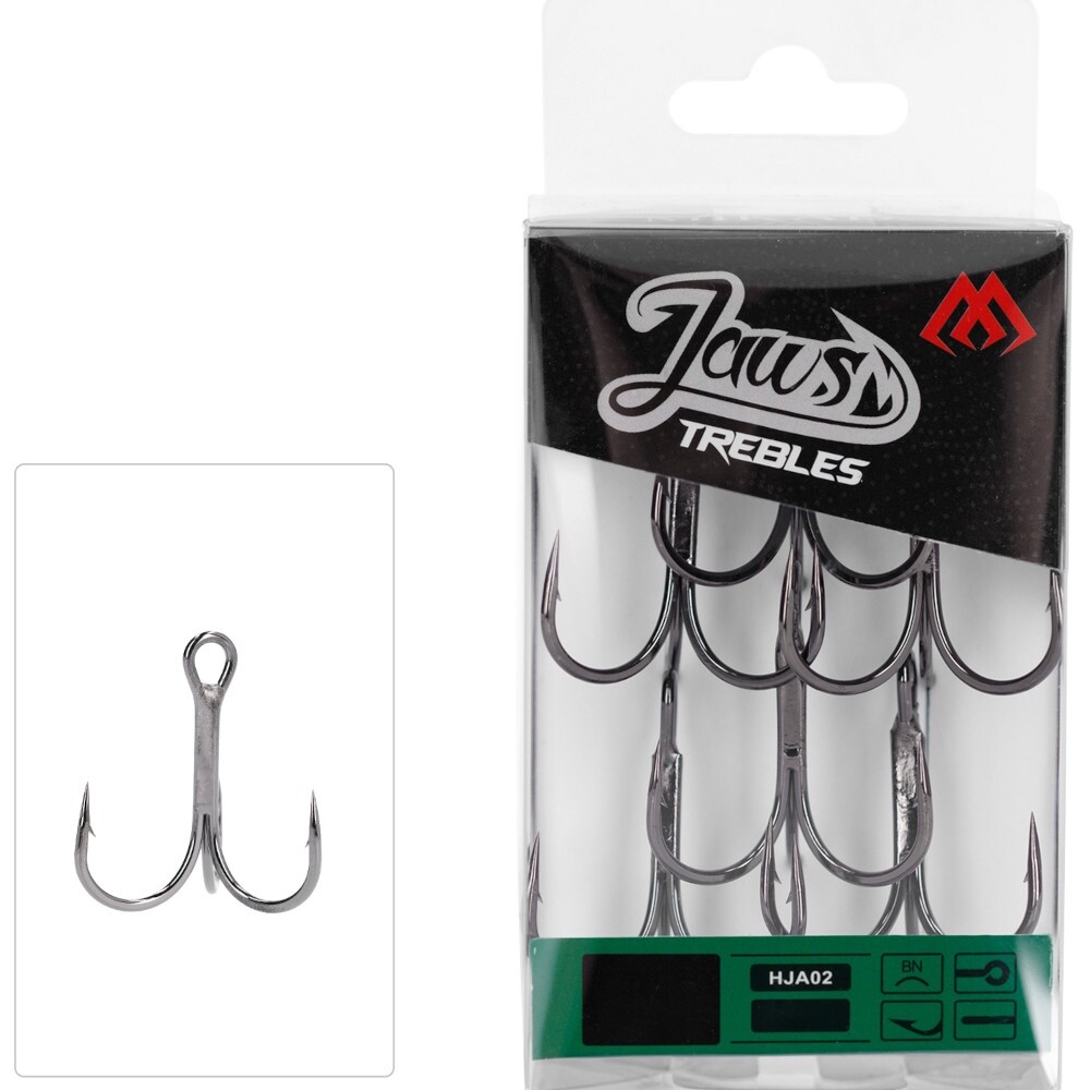 Mikado Jaws Trebles Hooks