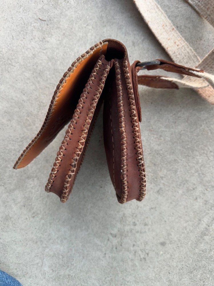 Vintage LEATHER MUZZLELOADER POSSIBLES POUCH BAG