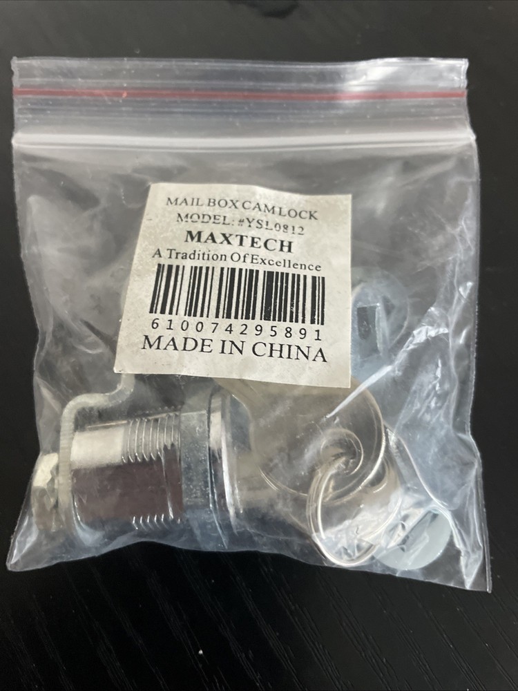 Mailbox Cam Lock Replacement Kit