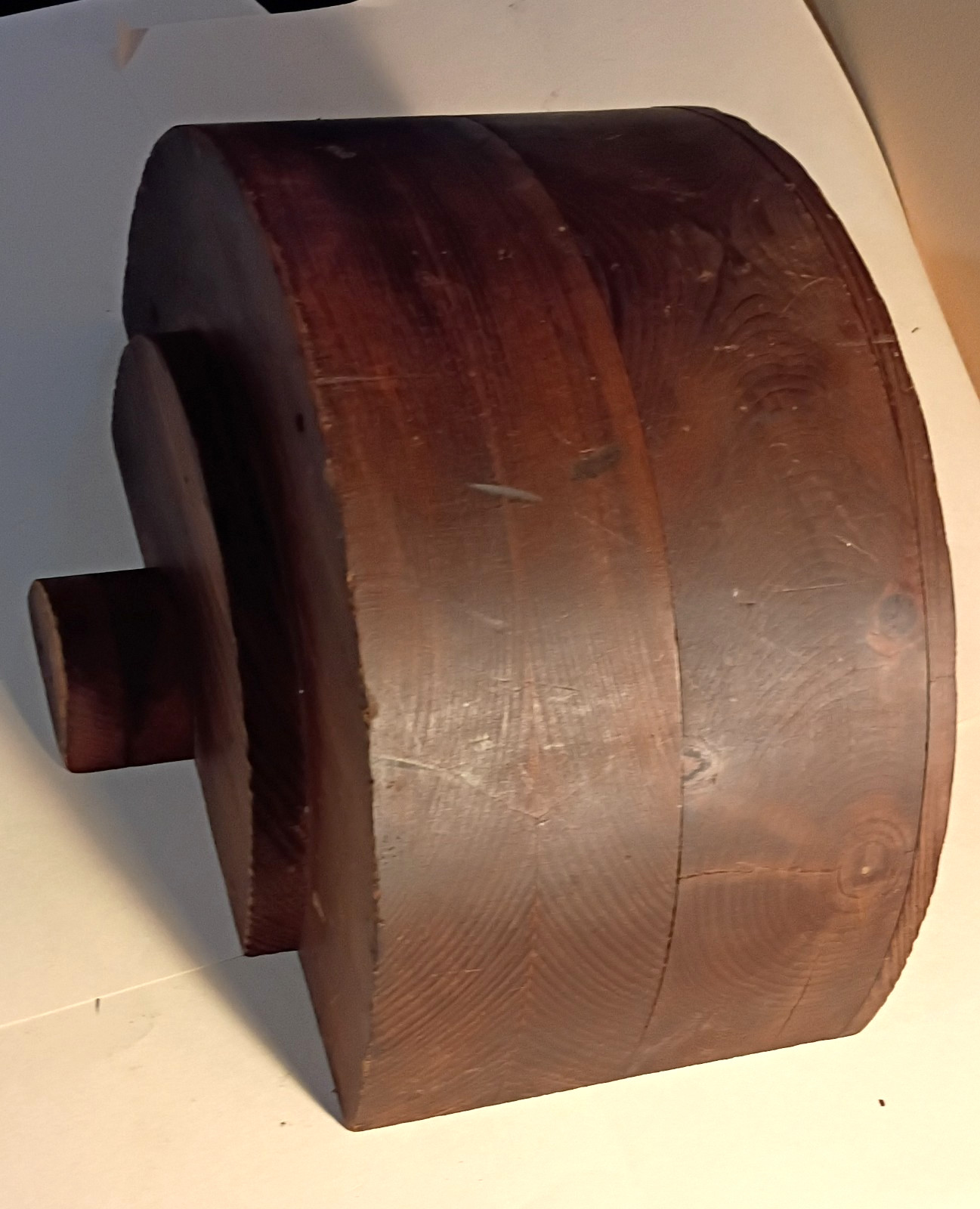 Interesting Antique Industrial Wooden Foundry Pattern Mold - C. 1920