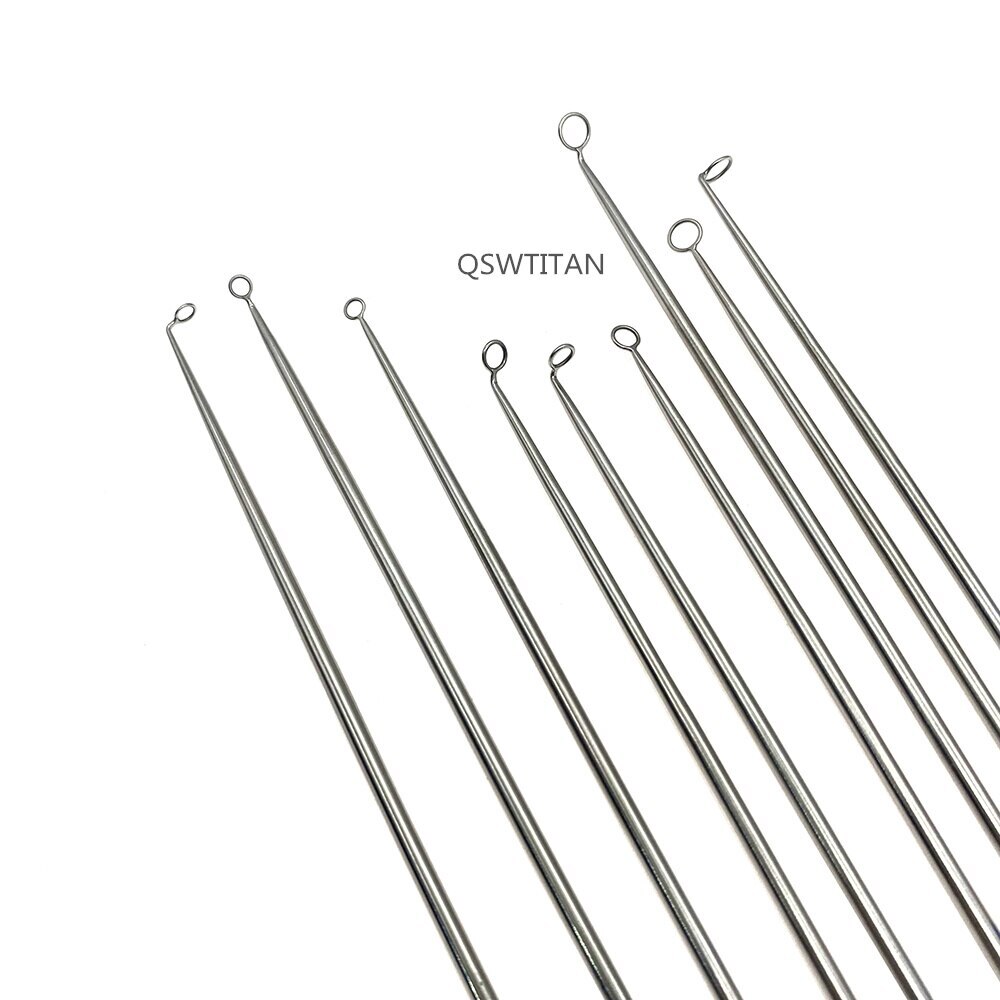 Micro Curette With Ring Tip Ring Curette Microneurosurgery Instruments 1pcs