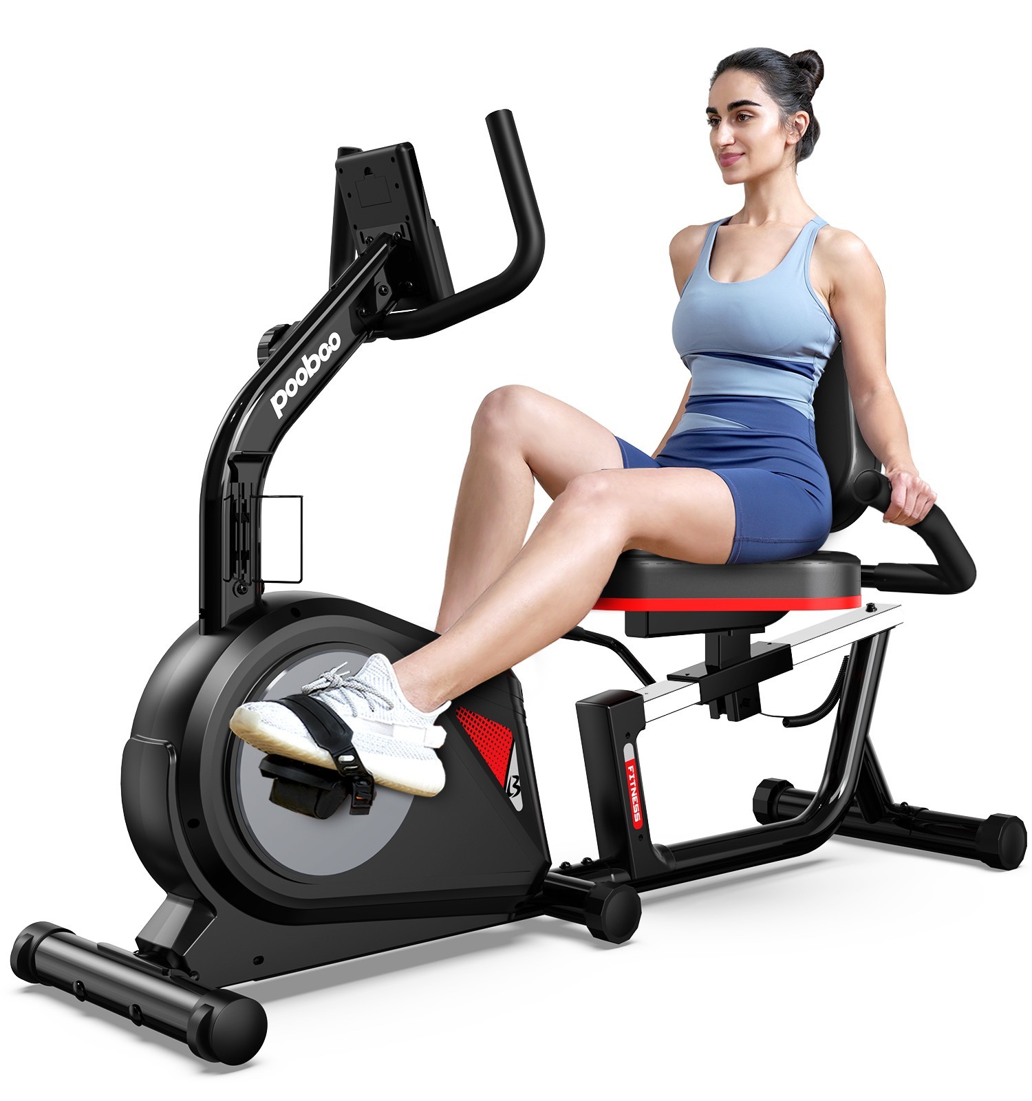 Home Recumbent Exercise Bike Stationary Bike Cycling Fitness Cardio Workout Bike