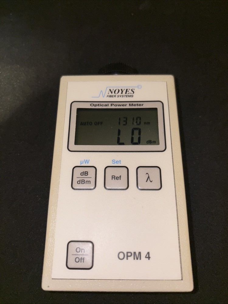 Noyes OPM4-4C Optical Power Meter Unit