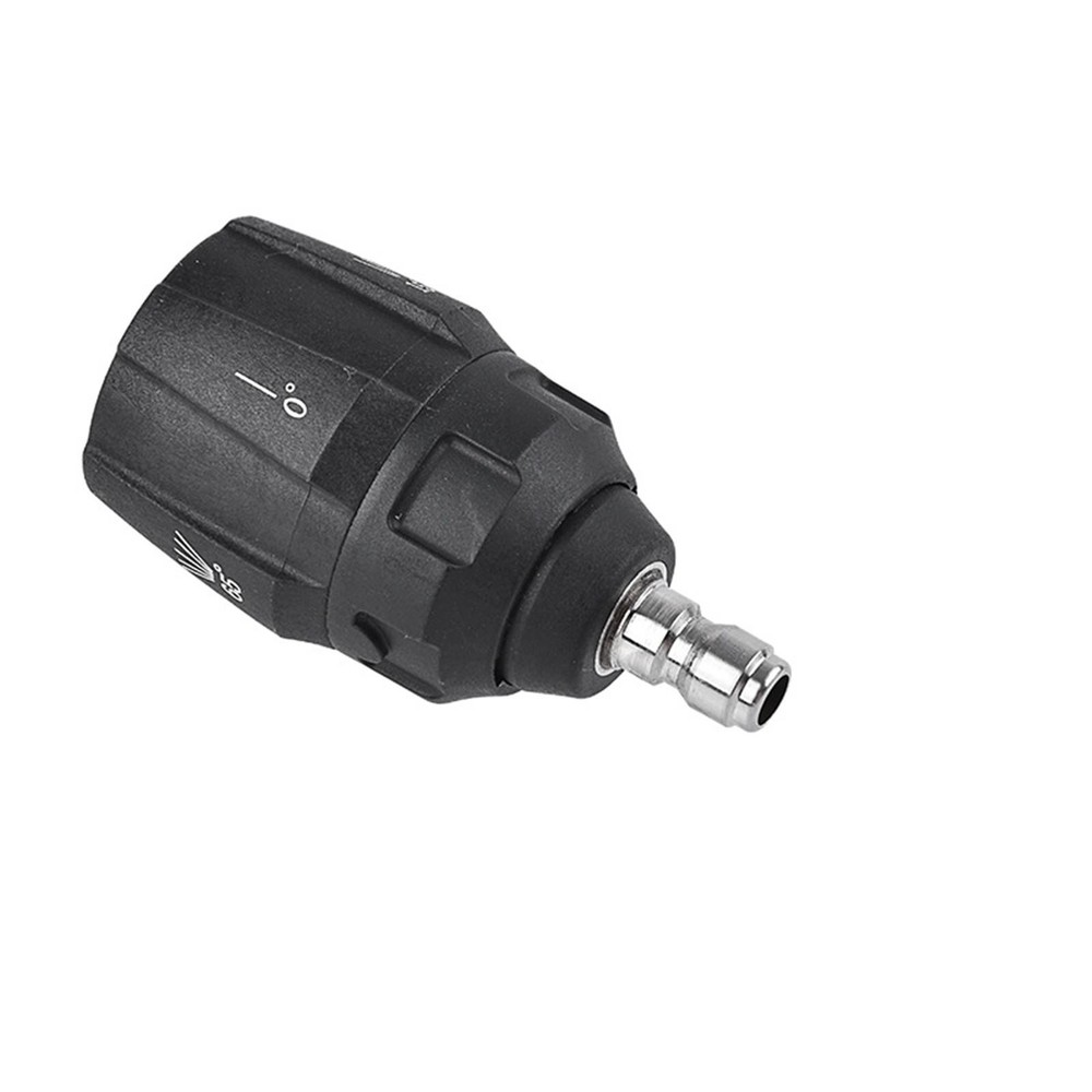 Adjustable Pressure Washer Nozzle Multi Rotating 1/4in Quick Connector Tool