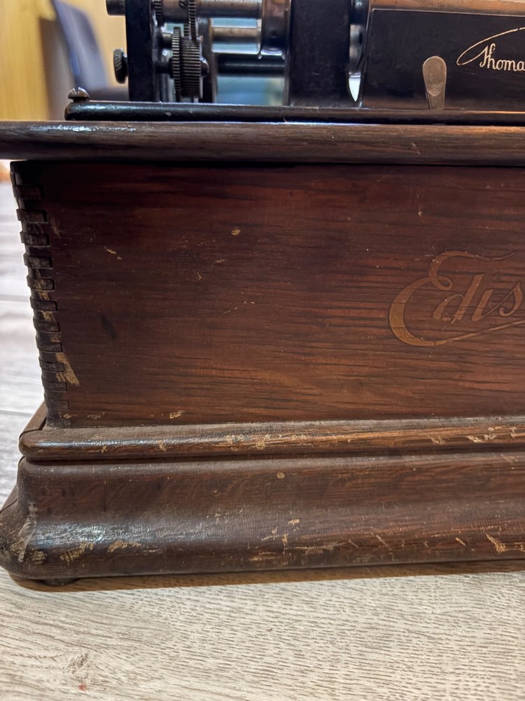 edison standard model d phonograph GOOD MOTOR AND UPPER