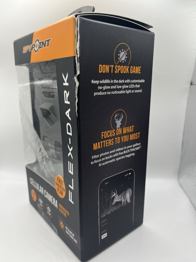 SPYPOINT Flex-Dark Cellular Trail Camera (FLEX-DARK) New SEALED