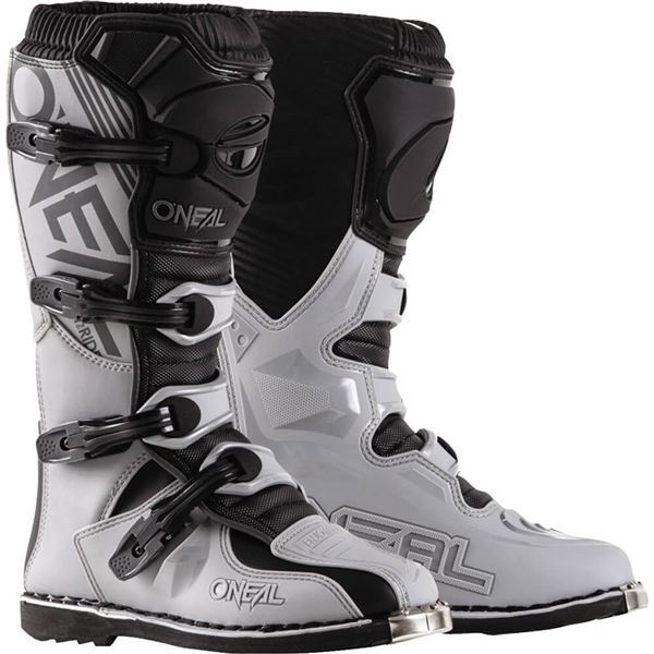 O'Neal Racing Element Boots, Grey/Black - All Sizes