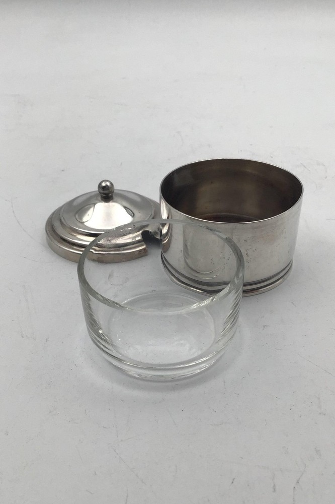 Silver Salt cellar with lid