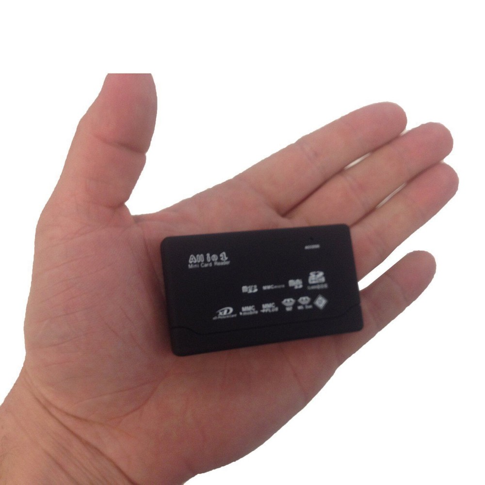 All in One 1 Memory Card Reader USB Adapter SD SDHC Mini Micro M2 MMC XD CF MS