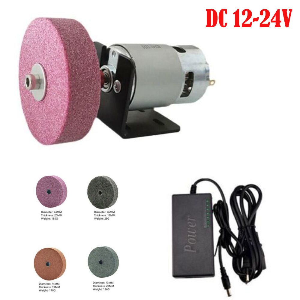Bench Grinder High Torque Sharpening Polishing Machine Knife Sharpener Set