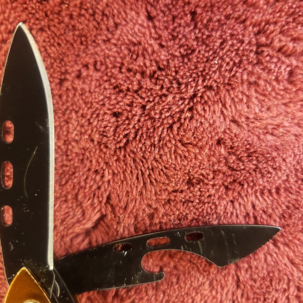 Field & Stream Multi Tool Orange Scissors Pliers