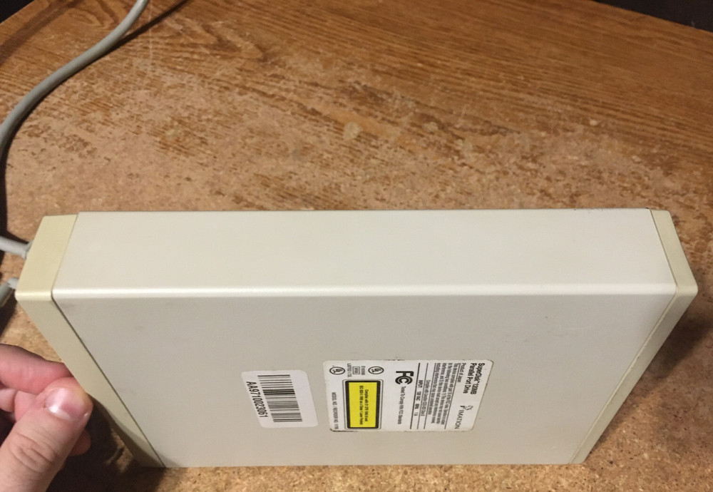 IMATION SUPERDISK 120MB PARALLEL PORT DRIVE 11795 NOT TESTED / WRONGWAY052