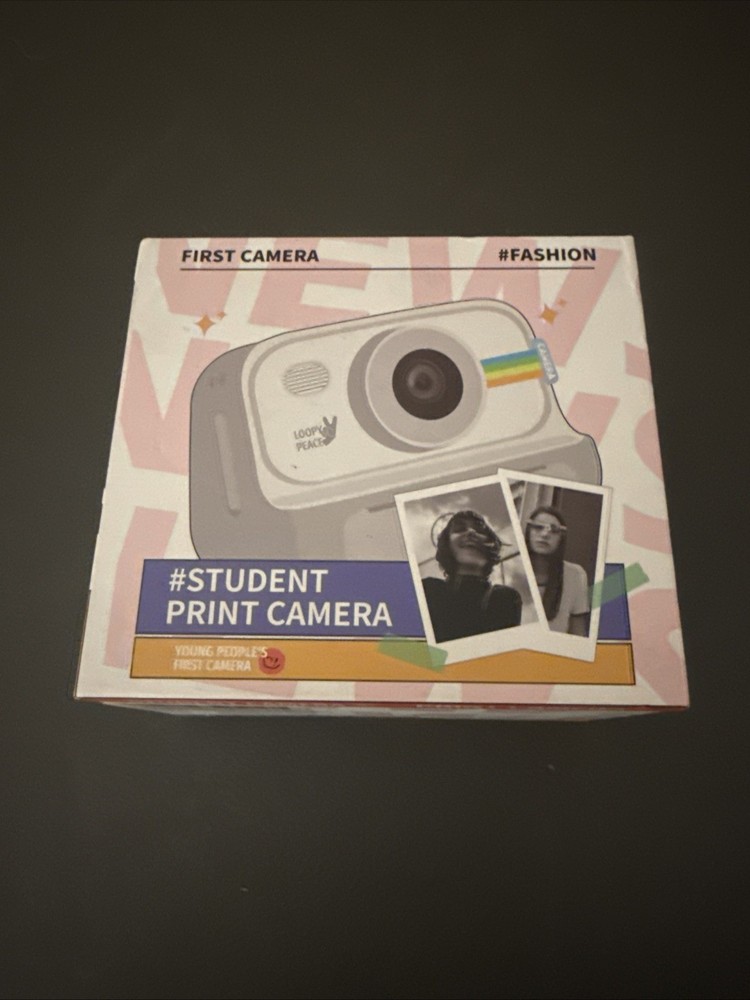 First Camera Student Print Camera Instant Print Camera for Kids