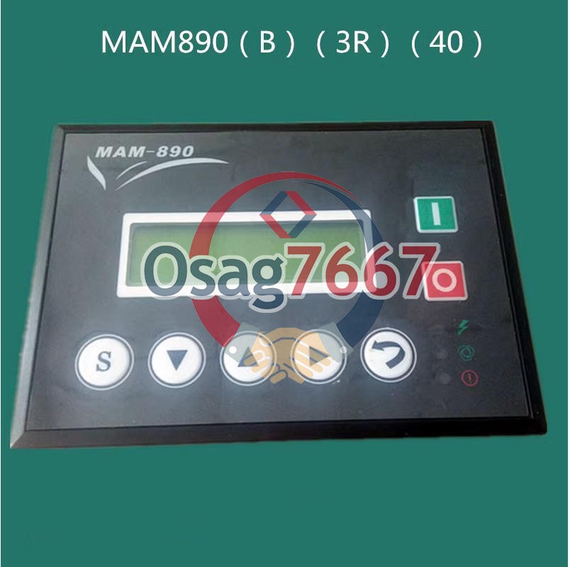 New ONE MAM-890 Air Compressor Controller Panel Display MAM890(B)(3R)(40)