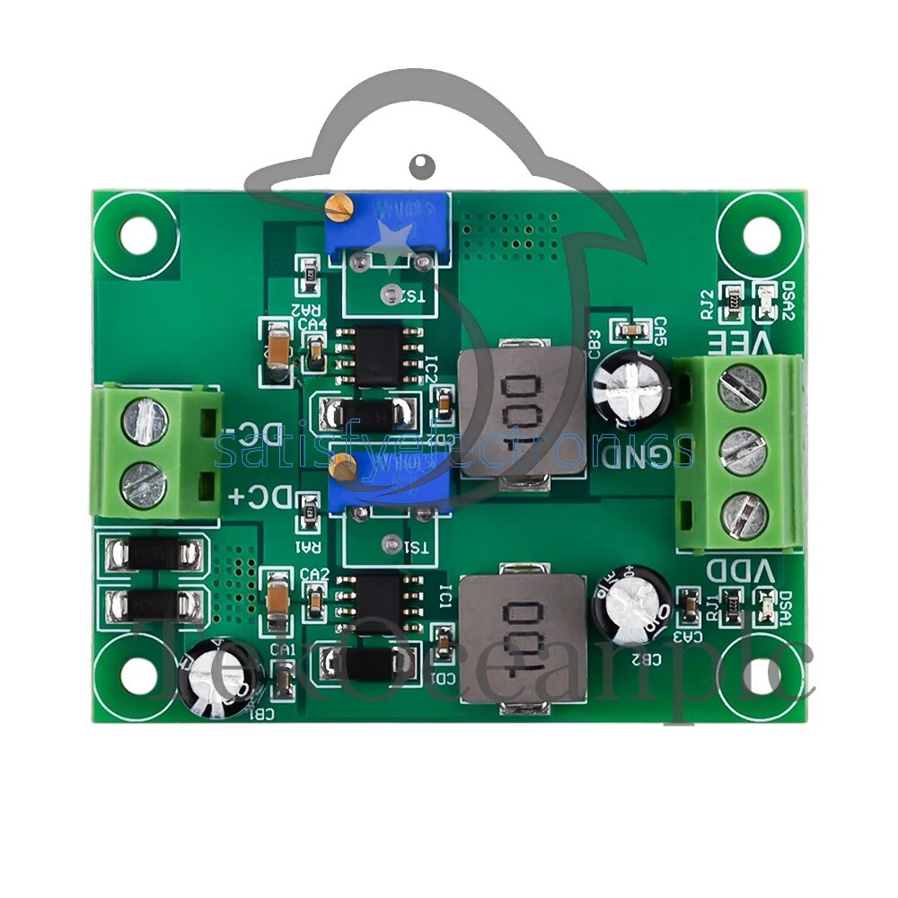 DC5.5V-35V Positive Negative Voltage Stabilizing Power Supply Module Low Ripple